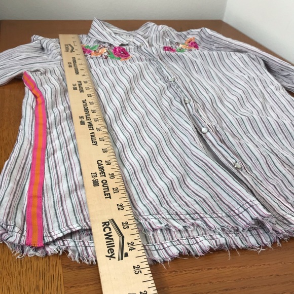 Country Royalty Button Down Western Style Shirt Size L - Picture 4 of 6